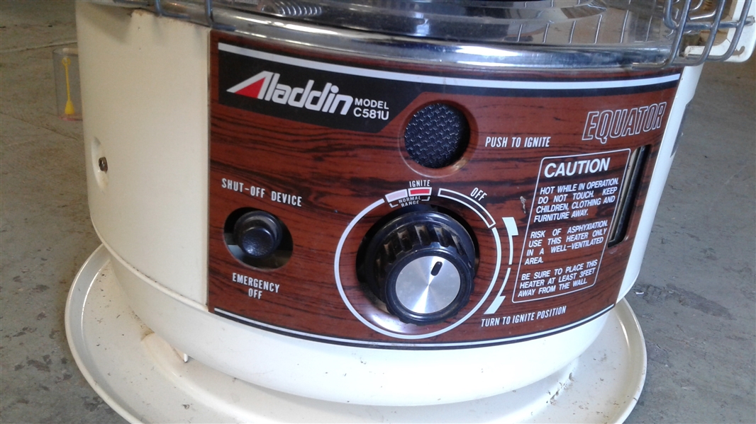 Aladdin Kerosene Heater Model C581U