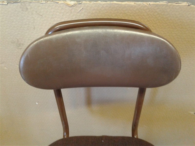 Vintage Globe Cosco Industrial Mid Century Mod Office Pedestal Chair
