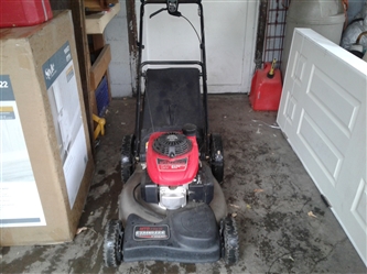 Honda MTD Pro Mower and Gas Can