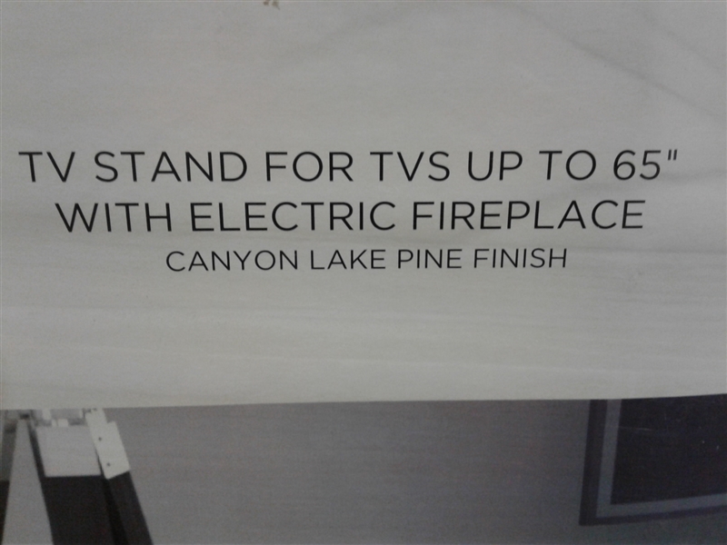 Win Star TV Stand Electric Fireplace 