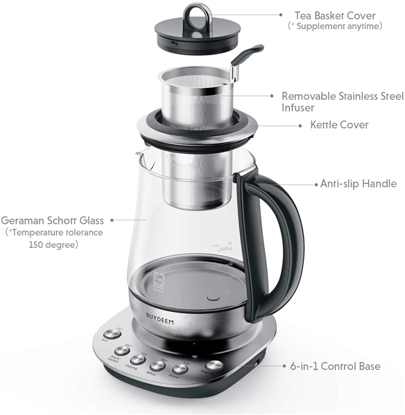 Buydeem Electric Tea Maker