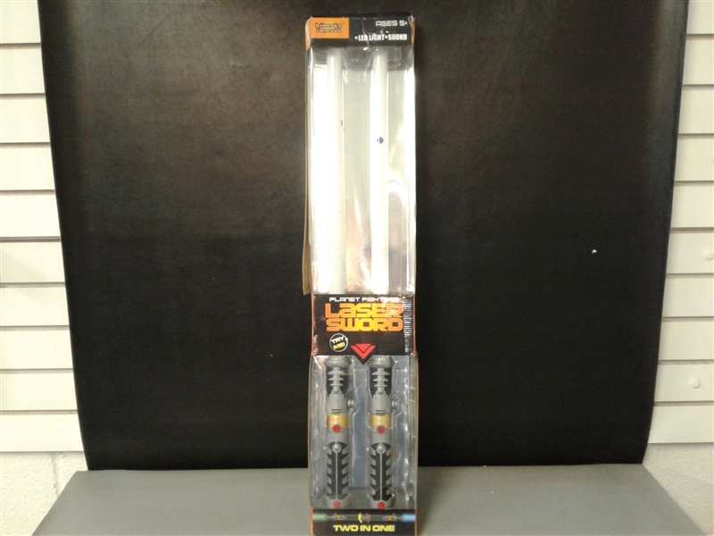 Planet Fighters Laser Sword 2 Pk