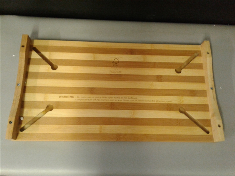 Bamboo Stovetop Cover and Cutting Board