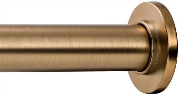 Ivilon Tension Rod -  36 to 54 Inch. Warm Gold