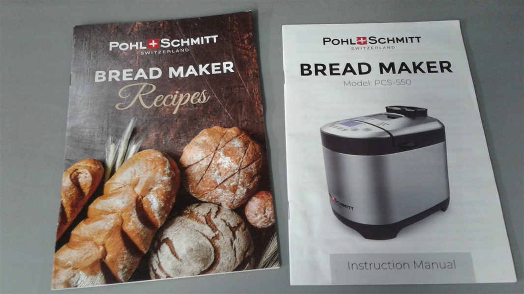 Pohl Schmitt Stainless Steel Bread maker