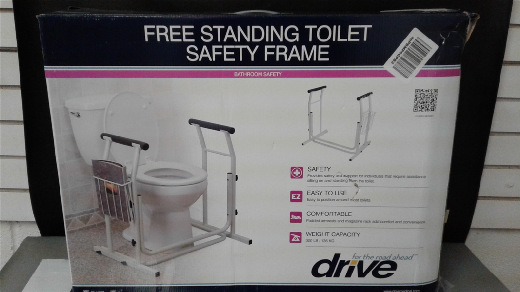 Free Standing Toilet Safety Frame 