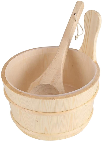 Sauna Bucket and Ladle 