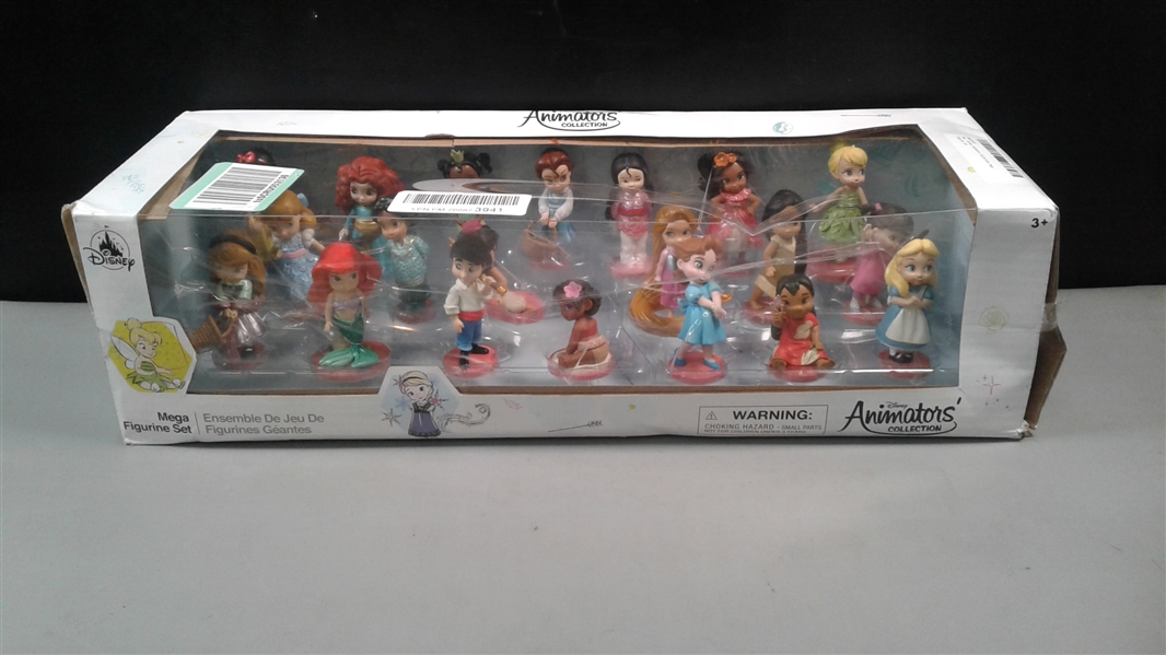 Disney's Animators' Collection Mega Figure Set- 20 pieces