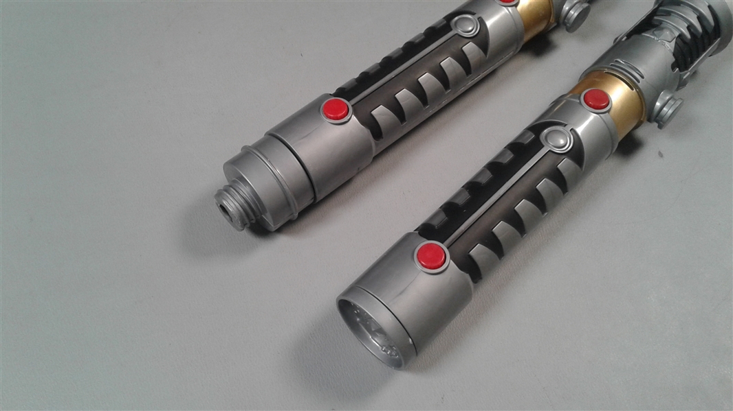  2-in-1 LED Light Up Swords Set