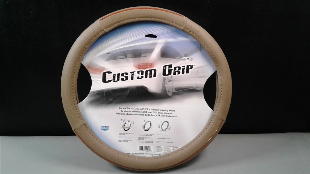 Custom Grip Steering Wheel Cover