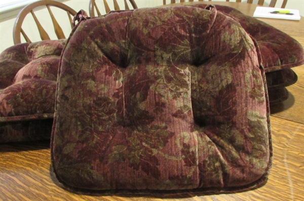 SET OF 6 CHAIR CUSHIONS