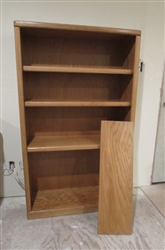 5 OAK BOOKSHELF