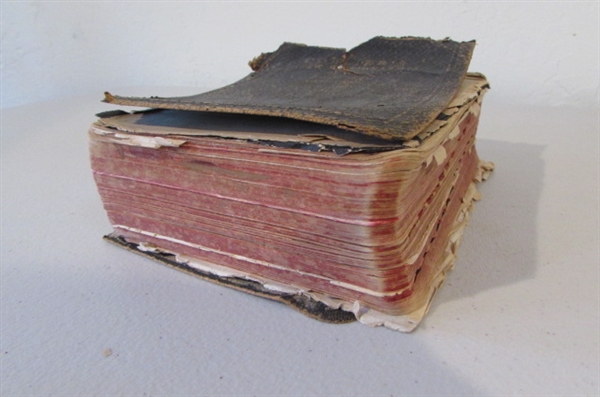 ANTIQUE DICTIONARY AND HEALTH BOOK