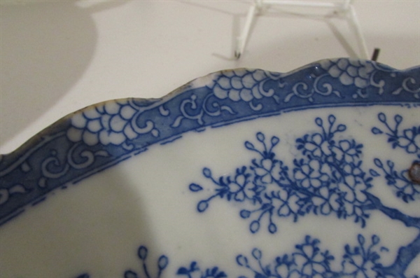 ROYAL CRAWFORD AND FASHODA BEAUTIFUL BLUE CHINA PIECES