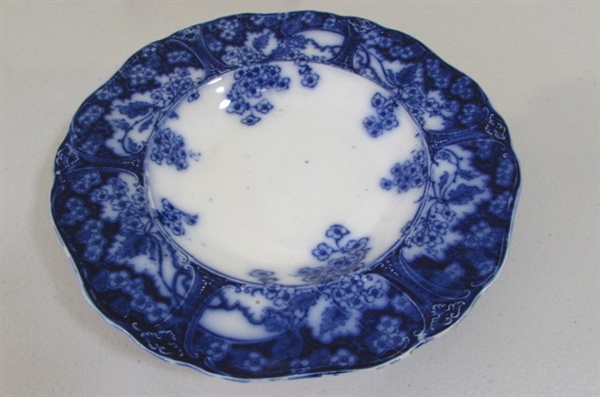 BLUE AND WHITE TRANSFERWARE & DELFTWARE