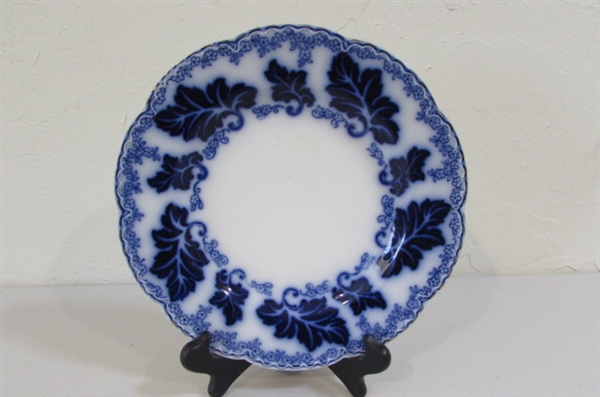 BLUE AND WHITE TRANSFERWARE & DELFTWARE