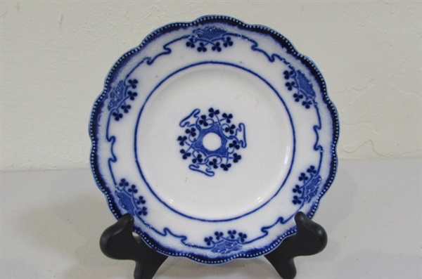 BLUE AND WHITE TRANSFERWARE & DELFTWARE