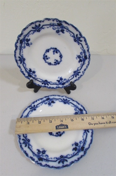 BLUE AND WHITE TRANSFERWARE & DELFTWARE