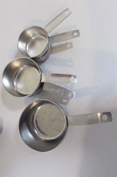 VINTAGE COOKIE CUTTERS MIXERS MEASURING CUPS AND OTHER KITCHEN UTENSILS