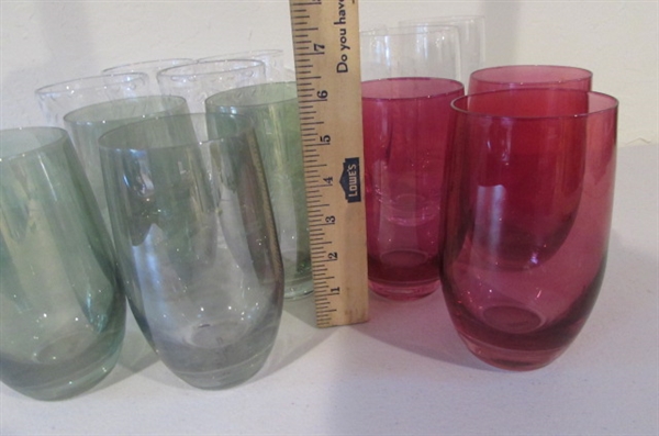 VARIETY OF GLASSES