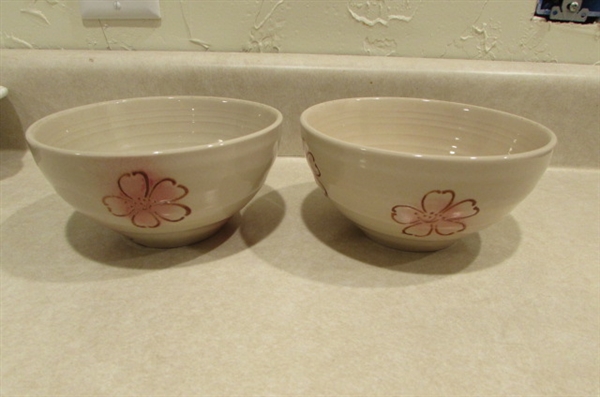 VARIETY OF BOWLS DISHES