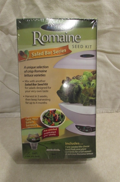 ICE SHAVER & SALAD SPINNER AND ROMANE SEED KIT