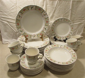 MIKASA COUNTRY CLASSIC DINNERWARE SET