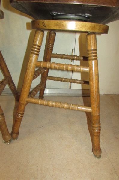 BARSTOOLS WITH CUSHIONS (2)