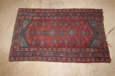 WOVEN THROW RUG