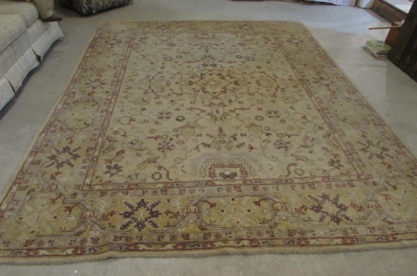 LARGE WOOL AREA RUG