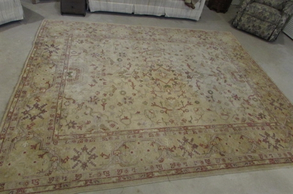 LARGE WOOL AREA RUG