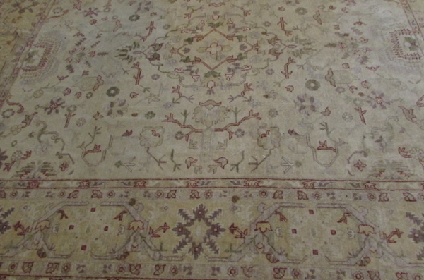 LARGE WOOL AREA RUG