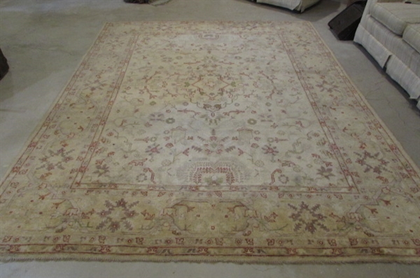 LARGE WOOL AREA RUG