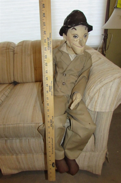 STUFFED VINTAGE LAUREL FROM LAUREL AND HARDY