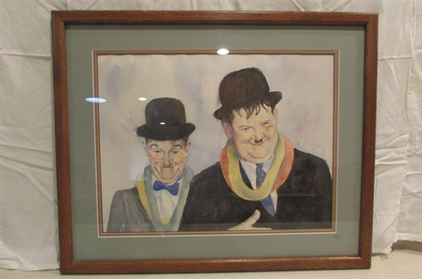 STUFFED VINTAGE LAUREL FROM LAUREL AND HARDY