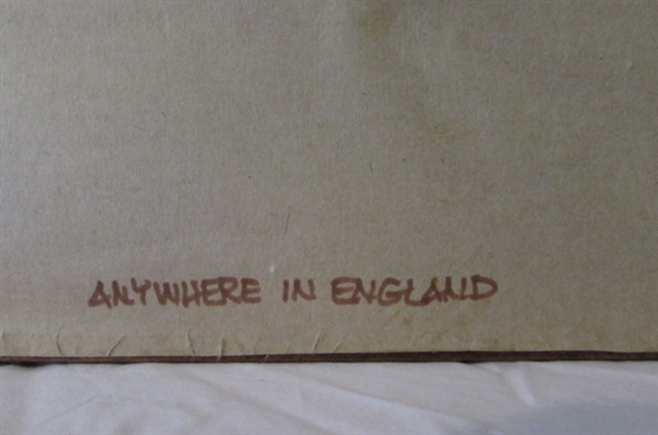 1988 ANYWHERE IN ENGLAND BY VIRGIL HARTON