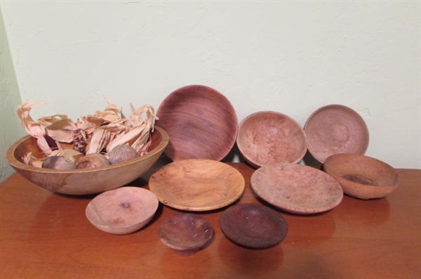 HANDCRAFTED WOODEN BOWLS AND MORE