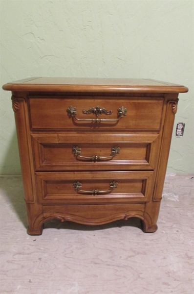 3 DRAWER END TABLE #1