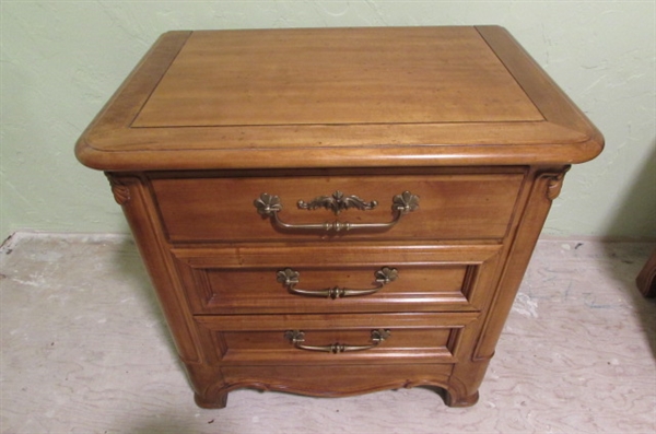 3 DRAWER END TABLE #1