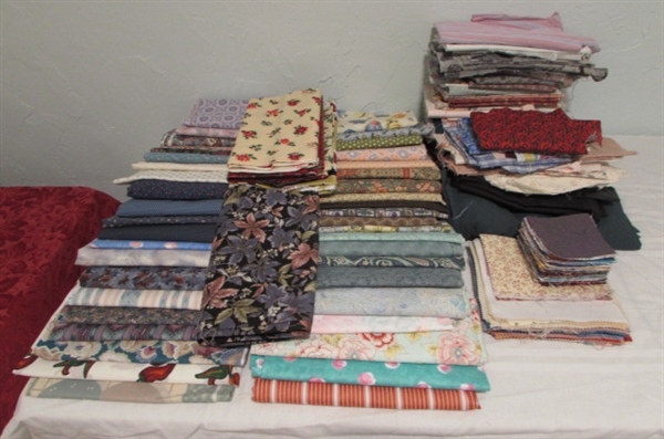 LOTS OF QUILTING FABRIC