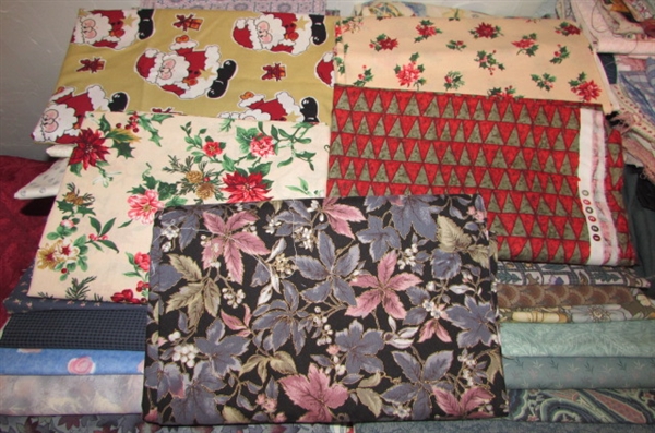 LOTS OF QUILTING FABRIC