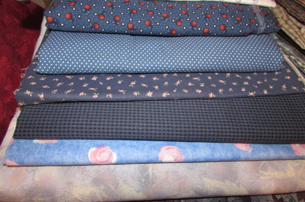 LOTS OF QUILTING FABRIC