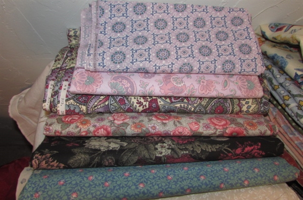 LOTS OF QUILTING FABRIC