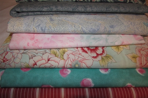 LOTS OF QUILTING FABRIC