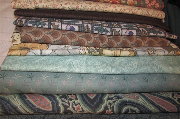 LOTS OF QUILTING FABRIC