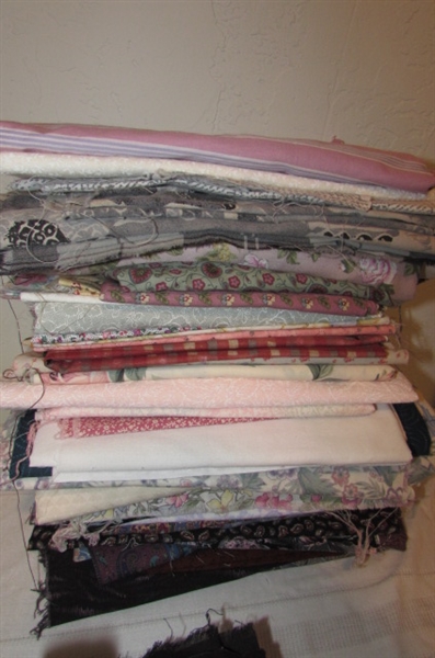 LOTS OF QUILTING FABRIC