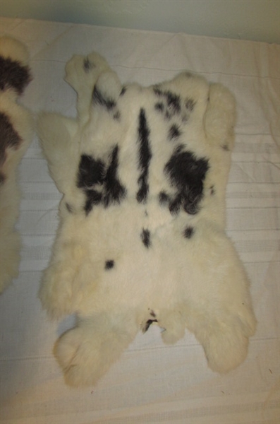 SHEEPSKINS AND LEATHER PIECES