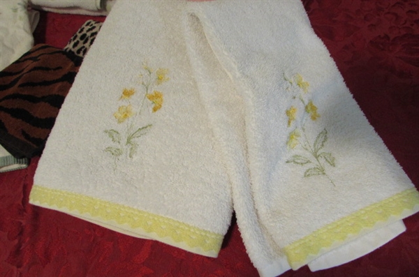 TOWELS AND LINENS