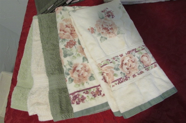 TOWELS AND LINENS