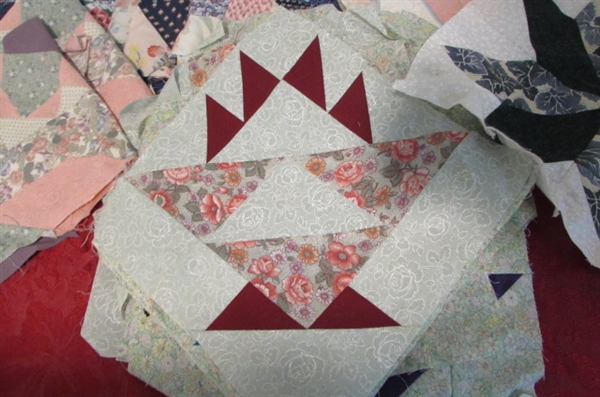 PIECED QUILT SQUARES 